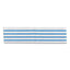 Disposable Microfiber Pad, 4.75 X 19, White/blue Stripes, 50/pack, 3 Packs/carton
