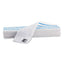 Disposable Microfiber Pad, 4.75 X 19, White/blue Stripes, 50/pack, 3 Packs/carton