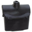 Lobby Pro Upright Dustpan, With Cover, 12.5w X 37h, Plastic Pan/metal Handle, Black