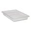 Food/tote Boxes, 5 Gal, 26 X 18 X 3.5, Clear, Plastic