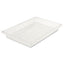 Food/tote Boxes, 5 Gal, 26 X 18 X 3.5, Clear, Plastic