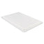 Food/tote Box Lids, 26 X 18, White, Plastic