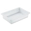 Food/tote Boxes, 8.5 Gal, 26 X 18 X 6, White, Plastic