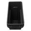 Slim Jim With Venting Channels, 23 Gal, Plastic, Black