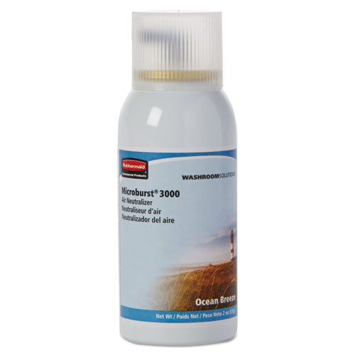 Microburst 3000 Refill, Mango, 2 Oz Aerosol Spray, 12/carton