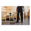 Dual Action Sweeper, 44" Steel/plastic Handle, Black/yellow