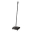 Brushless Mechanical Sweeper, 44" Handle, Black/yellow