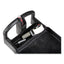 Heavy-duty Utility Cart With Lipped Shelves, Plastic, 2 Shelves, 500 Lb Capacity, 17.13" X 38.5" X 38.88", Black