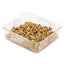 Spacesaver Square Containers, 4 Qt, 8.8 X 8.75 X 4.75, Clear, Plastic