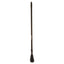 Angled Lobby Broom, Poly Bristles, 35" Handle, Black