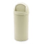 Marshal Classic Container, 15 Gal, Plastic, Beige