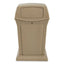 Ranger Fire-safe Container, 35 Gal, Structural Foam, Beige