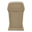 Ranger Fire-safe Container, 45 Gal, Structural Foam, Beige