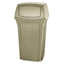 Ranger Fire-safe Container, 45 Gal, Structural Foam, Beige