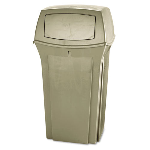 Ranger Fire-safe Container, 45 Gal, Structural Foam, Black