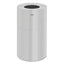 Atrium Aluminum Container With Liner, 35 Gal, Aluminum, Satin Aluminum
