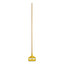 Invader Side-gate Wood Wet-mop Handle, 1" Dia X 60", Natural, 12/carton