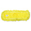 Trapper Looped-end Dust Mop Head, 12 X 5, Yellow, 12/carton