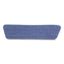 Economy Wet Mopping Pad, Microfiber, 18", Blue