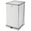 Defenders Heavy-duty Steel Step Can, 6.5 Gal, Steel, White