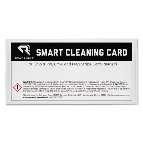 Smart Cleaning Card With Waffletechnology, 10/box