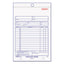 Purchase Order Book, 12 Lines, Three-part Carbonless, 5.5 X 7.88, 50 Forms Total