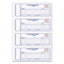 Purchase Order Book, 5 Lines, Two-part Carbonless, 7 X 2.75, 4 Forms/sheet, 400 Forms Total