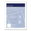 Rip Proof Reinforced Filler Paper, 3-hole, 8.5 X 11, Unruled, 100/pack