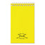 Paper Blanc Xtreme White Wirebound Memo Pads, Narrow Rule, Randomly Assorted Cover Colors, 60 White 3 X 5 Sheets