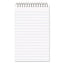 Paper Blanc Xtreme White Wirebound Memo Pads, Narrow Rule, Randomly Assorted Cover Colors, 60 White 3 X 5 Sheets
