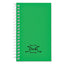 Paper Blanc Xtreme White Wirebound Memo Books, Narrow Rule, Randomly Assorted Covers, 5 X 3, 60 Sheets