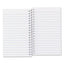 Paper Blanc Xtreme White Wirebound Memo Books, Narrow Rule, Randomly Assorted Covers, 5 X 3, 60 Sheets