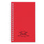 Paper Blanc Xtreme White Wirebound Memo Books, Narrow Rule, Randomly Assorted Covers, 5 X 3, 60 Sheets