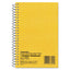 Single-subject Wirebound Notebooks, 1 Subject, Medium/college Rule, Kolor Kraft Blue Front Cover, 7.75 X 5, 80 Sheets
