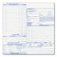 Speediset Four-part Auto Repair Form, Four-part Carbonless, 11 X 8.5, 50 Forms Total