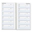 Detail Wirebound Voice Mail Log Book, One-part (no Copies), 5 X 1.63, 6 Forms/sheet, 600 Forms Total