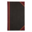 Texthide Record Book, 1 Subject, Medium/college Rule, Black/burgundy Cover, 14 X 8.5, 500 Sheets