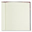 Texthide Record Book, 1 Subject, Medium/college Rule, Black/burgundy Cover, 14 X 8.5, 500 Sheets