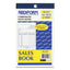 Sales Book, 12 Lines, Two-part Carbonless, 4.25 X 6.38, 50 Forms Total