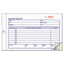 Delivery Receipt Book, Three-part Carbonless, 6.38 X 4.25, 50 Forms Total