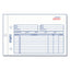 Invoice Book, Two-part Carbonless, 5.5 X 7.88, 50 Forms Total