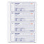 Money Receipt Book, Formguard Cover, Three-part Carbonless, 7 X 2.75, 4 Forms/sheet, 100 Forms Total