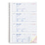 Money Receipt Book, Formguard Cover, Three-part Carbonless, 7 X 2.75, 4 Forms/sheet, 100 Forms Total