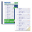 Receipt Book, Two-part Carbonless, 7 X 2.75, 4 Forms/sheet, 400 Forms Total