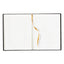 Executive Notebook, Ribbon Bookmark, 1 Subject, Medium/college Rule, Blue Cover, 11 X 8.5, 75 Sheets