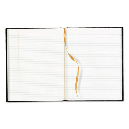Executive Notebook, Ribbon Bookmark, 1 Subject, Medium/college Rule, Blue Cover, 11 X 8.5, 75 Sheets