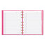 Notepro Notebook, 1 Subject, Medium/college Rule, Pink Daisy Cover, 9.25 X 7.25, 75 Sheets