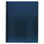 Executive Notebook, 1 Subject, Medium/college Rule, Black Cover, 9.25 X 7.25, 150 Sheets