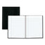 Executive Notebook, 1 Subject, Medium/college Rule, Black Cover, 9.25 X 7.25, 150 Sheets