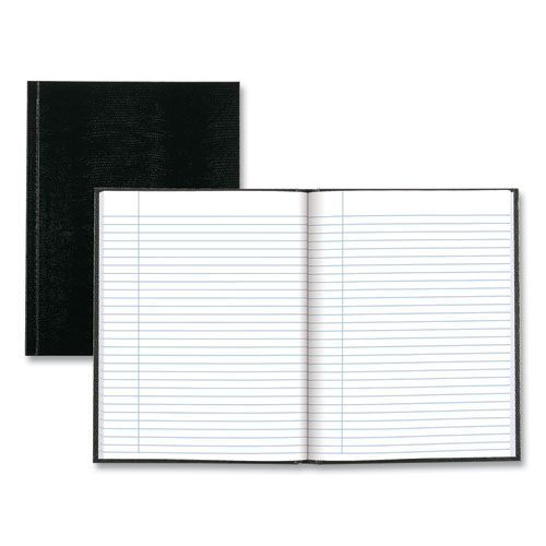 Executive Notebook, 1 Subject, Medium/college Rule, Black Cover, 9.25 X 7.25, 150 Sheets